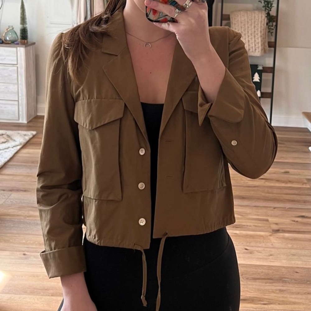 J. Crew Button Up Jacket Size 4 NWOT